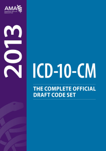 DOWNLOAD 2013 ICD 10 CM Draft Code Set