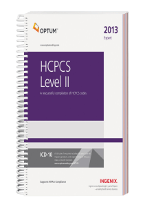 READ HCPCS Level II Expert 2013