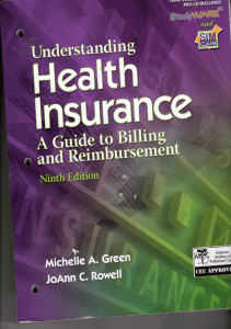 BOOKS Understanding Health Insurance