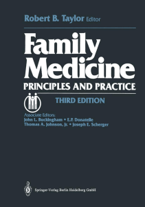 EBOOK Family Medicine Principles and Practice