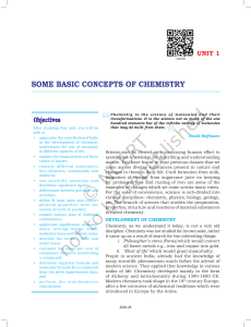 Basic Concepts of Chemistry: Textbook Chapter