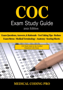 EBOOK COC Exam Study Guide  2021 Edition 150 Certified Outpatient Coder Practice 