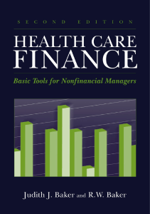 EBOOK Health Care Finance Basic Tools For Nonfinancial Managers Health Care Finance 