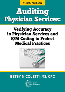 EBOOK Auditing Physician Services Verifying Accuracy in Physician Services and E M 