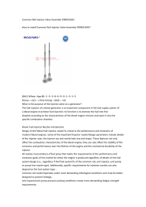 Common Rail Injector Valve Assembly F00RJ01692