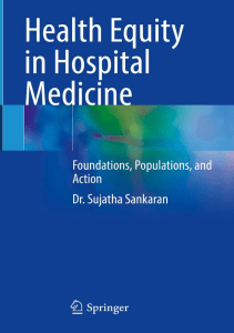 DOWNLOAD Health Equity in Hospital Medicine Foundations Populations and Action