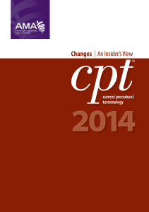 READ CPT Changes 2014 An Insider s View CPT Changes an Insiders View 