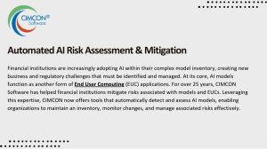 Automated AI Risk Assessment & Mitigation