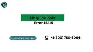 Resolve QuickBooks Update Error 15215