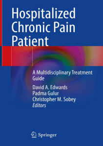 READ Hospitalized Chronic Pain Patient A Multidisciplinary Treatment Guide