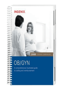 BOOK Coding Companion for OB GYN 2008