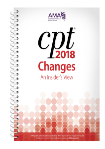 EBOOK CPT Changes An Insider’s View 2018