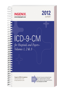 EBOOK ICD 9 CM Expert for Hospitals and Payers 2012 Volumes 1 2 3