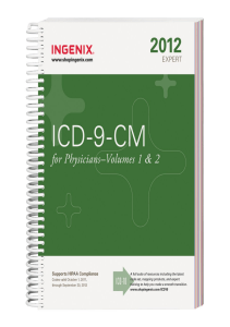 BOOKS ICD 9 CM Expert for Physicians 2012 Volumes 1 2