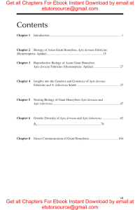 Role of Giant Honeybees in Natural and Agricultural Systems 1st Edition