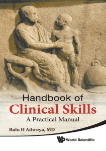 BOOK HANDBOOK OF CLINICAL SKILLS A PRACTICAL MANUAL