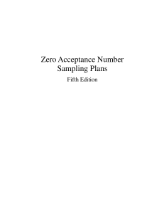 Zero-acceptance-number-sampling-plans