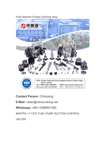 Fuel Injection Pumps Camring Assy