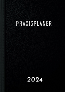 BOOK Praxisplaner 2024 Praxis Terminplaner 2024 A4 1 Woche auf 2 Seiten Uhrzeit mit 