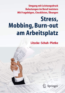 READ Stress Mobbing und Burn out am Arbeitsplatz Umgang mit Leistungsdruck  