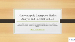 Homomorphic Encryption Market 1