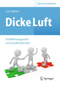 EBOOK Dicke Luft  Konfliktmanagement in Gesundheitsberufen Top im Gesundheitsjob  