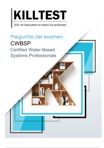 Las Mejores Preguntas del Examen CWBSP - Prepárese para Aprobar su Examen NFPA CWBSP