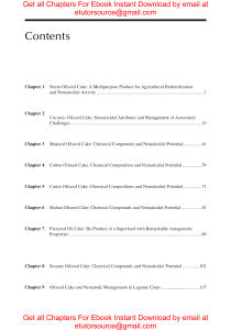 Oilseed Cake for Nematode Management 1st Edition by Faheem Ahmad, Rakesh Pandey
