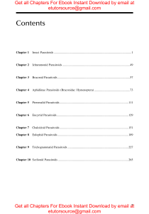 Parasitoids in Pest Management 1st Edition