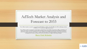 AdTech Market Analysis and Forecast to 2033