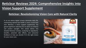 Reticlear Reviews supplement