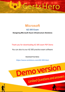 Your Path to Azure Solutions Architect Expert: Pass the AZ-305 Exam