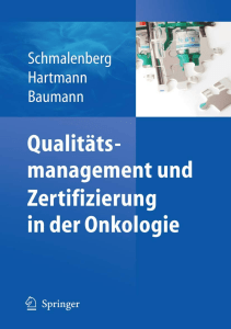 DOWNLOAD Qualitätsmanagement und Zertifizierung in der Onkologie German Edition 