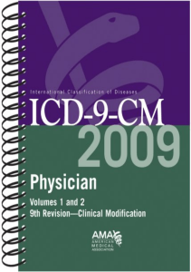 BOOKS ICD 9 CM 2009 Physician Vols 1 and 2  Clinical Modification