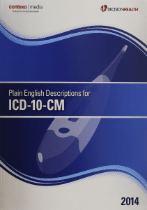 BOOKS Plain English Descriptions for ICD 10 CM 2014