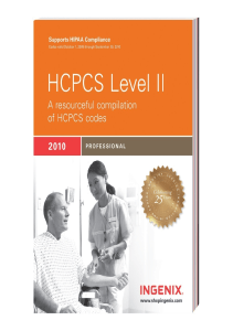 BOOKS HCPCS Level II Professional 2010