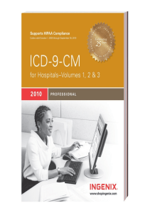 BOOKS ICD 9 CM 2010 Professional for Hospitals Volumes 1 2  3 International 