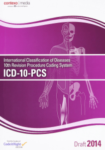 BOOKS ICD 10 PCS Draft 2014 International Classification of Diseases