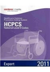 BOOK HCPCS National Level II Codes Expert 2011 Healthcare Common Procedure Coding 