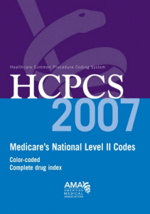 BOOKS HCPCS 2007 Level II Medicare s National Codes HCPCS  LEVEL II CODES AMA 