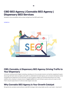 Dispensary SEO Services