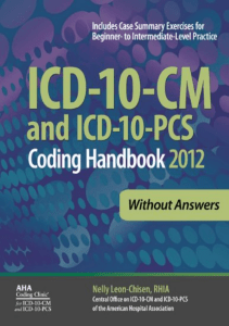 BOOK ICD 10 CM Coding Handbook Without Answers 2012 Revised Edition