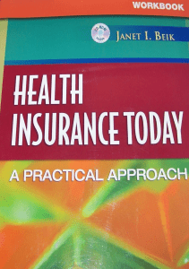 BOOK Health Insurance Today A Practical Approach Instructor s Resource Manual