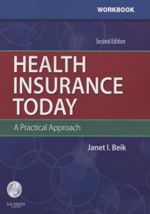 BOOK Student Workbook for Health Insurance Today A Practical Approach