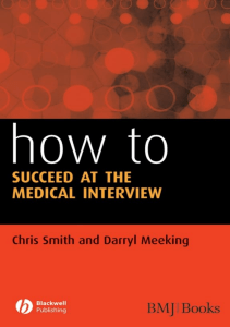 EBOOK How to Succeed at the Medical Interview