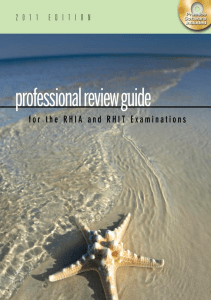 DOWNLOAD Professional Review Guide for the RHIA and RHIT Examinations 2011 Edition