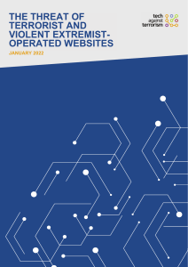 The Threat of Terrorist and Violent Extremist Operated Websites, Jan 2022