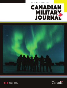 Canadian Military Journal: "Gender identity, critical race theory, white supremacy and colonialism in the Canadian Armed Forces", Summer 2023 