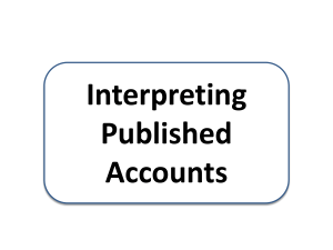 Interpreting Published Accounts