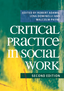 EBOOK Critical Practice in Social Work